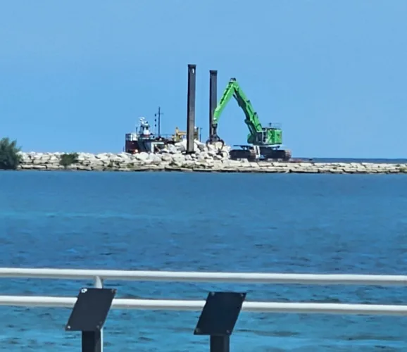 Dunkirk breakwall repairs protect fishing destination